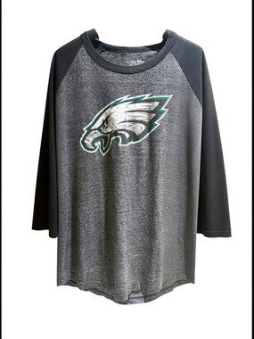 Philadelphia Eagles Raglan Shirt Size 2X